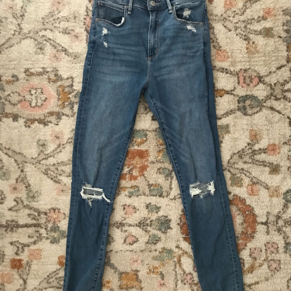 Abercrombie & Fitch Skinny High Rise Jeans
